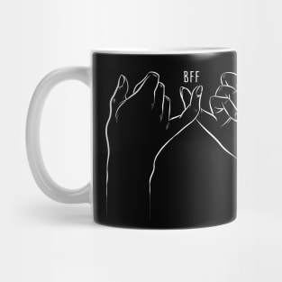 Best Friends Pinky Promise Mug